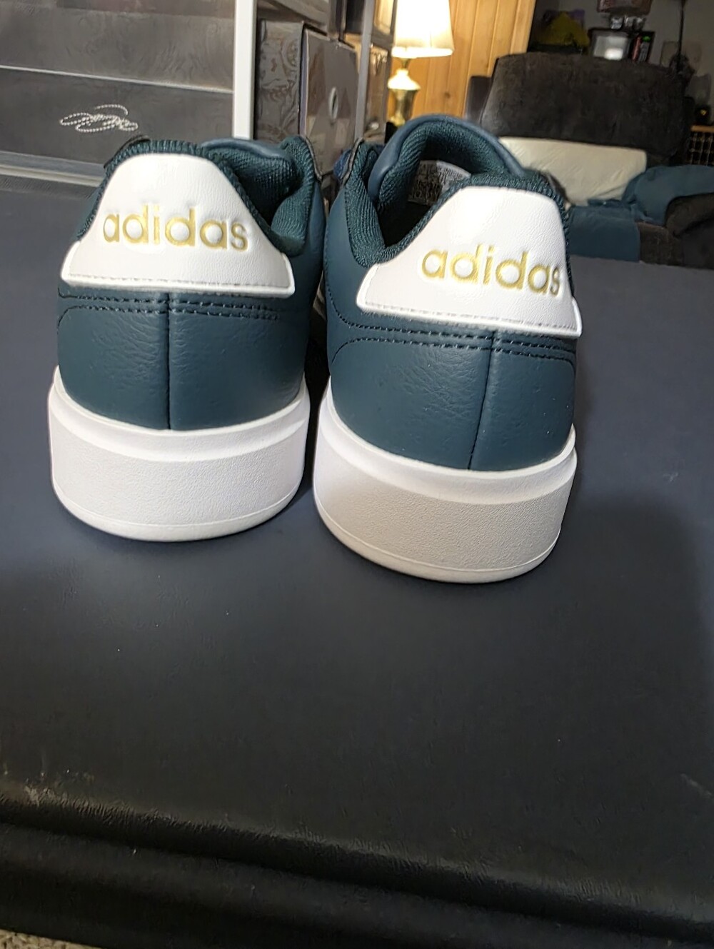 adidas Grand Court 2.0 Women’s Teal Sneakers Size 6w, New. - Picture 5 of 7